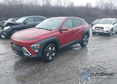 2024 Hyundai Kona Sel из США, поврежденный, VIN KM8HCCABXRU104704